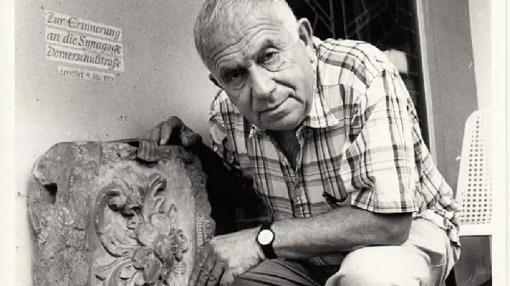 Foto Amichai Foto Archivfoto Norbert Schwarzott