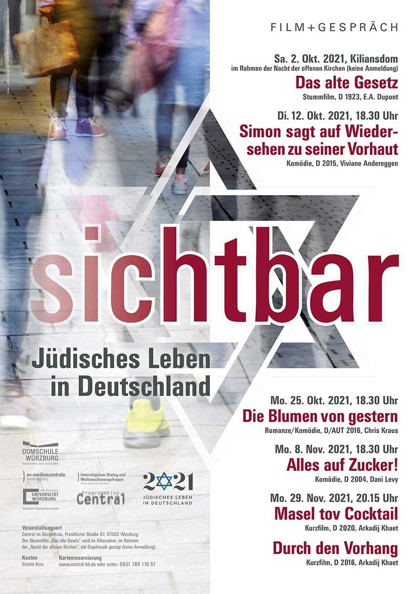 Plakat Filmreihe sichtbar